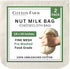 Cotton Farm Nut Milk Bag & Cheese Cloth Bag (Ultra Dense), XL