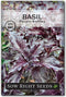 Sow Right Seeds - Purple Ruffles Basil Seeds for Planting - Non-GMO