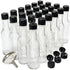 nicebottles Hot Sauce Bottles, 5 Oz - 24 Pack with Flip Top