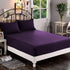 Elegant Comfort 1500 Premium Hotel Quality Fitted Sheet, Twin/Twin XL, Eggplant-Purple, Deep Pocket, Microfiber