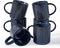 famiware Coffee Mug Set for 6, Star 16 oz Catering Mugs Cup