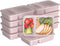 Bentgo 20-Piece Lightweight, Durable, Reusable BPA-Free 2-Compartment Containers - Microwave, Freezer, Dishwasher Safe