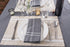 DII French Stripe Dining Table Placemat Set, 6 Piece, 13x19 Inches, Taupe/White, Farmhouse Style