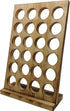 Gianna's Home Rustic Farmhouse Country Distressed Wood Coffee Pod Holder for K-Cups, 24 Capacity (Torched Wood)
