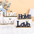 Love Sign Decor,Blue and Gold Room Decor Aesthetic, Knick Knack Shelf,Gold Bird Decor, Boho Bookshelf ,Abstract Gold