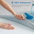 8"-21", TASTELIFE Waterproof Mattress Protector Queen Size, Premium Breathable Bed Cover with Deep Pocket Noiseless