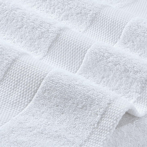 Set 6 100% 2 650GSM, 2 2 White Bath Towel of - Cotton Highly Absorbent Towels for Bathroom, Luxury Bath Towels Hand