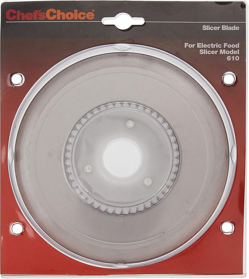 Chef'sChoice S610012 Multi-Purpose Non-Serrated Blade, 7-inch, Silver, for Models 607, 609, 610