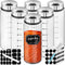 Segarty Spice Jar with Labels Set, 6 Pack 10oz Large Spice Jars
