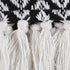 DII Arrowhead Woven Throw - 50x60 with 3" Fringe, Black, 1 Piece