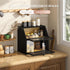 Countertop STDDRE Bread Box for Kitchen Bin Double Layer Bread Box Storage Container Extra Large Capacity with Diamond