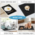 Coffee Maker Mat for Countertops, Rubber Backed Mat 19"x12" for Coffee Pots, Kitchen Counter Accessories