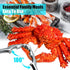 Set Crab Leg Crackers - Crab Crackers and Tools with Stainless Steel Seafood Utensils Crackers & Forks Cracker