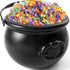 JOYIN Halloween Large Black Cauldron 7.5'', Candy Kettle Pot for St. Patricks Party Favor Supply