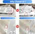 3 Pack Shower Caddy, Shelf for Inside Shower, Rustproof Aluminium Bath Organizers, No Drilling Shelves with Soap Holder