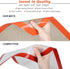 Silicone Baking Mat - Best German Silicone, Non Slip Reusable Baking Sheet for Oven and Counter