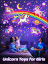 15 Music+15 Films+315 360+Remote+1200mah Carousel Night Light for Kids, Colors Star Projector for Kids Night Light