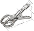 WEBI Pool Cover Clips, 6 Packs 3.3 Inch Beach Towel Clips for Chairs, Above Ground Pool Cover