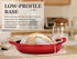 6 Enamelled Cast Iron Dutch Oven Pot with Lid, Leonyo Dutch Oven for Sourdough Bread Baking, Cast Iron Bread Oven