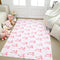 Drydiet 4 x 6 ft Large Bow Welcome Mat Rug Coquette Doormat