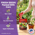 11 4800 Pack, Heirloom Seeds for Planting Vegetables and Fruits, Survival Seed Vault and Doomsday Prepping Supplies