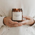 Sweet Water Decor Pumpkin Spice Candle | 9oz Amber Jar with Black Lid, Scented Candles of Pumpkin, Cloves, Buttercream,