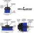 Drillbrush Cleaning Supplies - - Brush Drill Attachment Kit - Drill Brush Pads - Hot Tub Cleaner Brush - Pool Cleaner