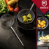 Stainless Steel Spider Strainer Skimmer Spoon Set of 3, Solid Wire Asian Ladle Pasta Strainer with Long Handle