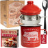 Ayerphalo Bacon Grease Container with Strainer - With Food-Grade Silicone Spatula, 24oz