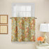 Waverly Spring Bling Modern Farmhouse Floral Rod Pocket Tier Pair, 52" x 36", Vapor