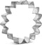 COOKIECUTTER.COM Large Sunflower Cookie Cutter 4.5 Inch – Tin Plated Steel Cookie Mold