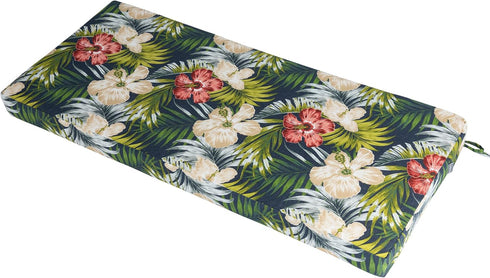 Magpie Fabrics 45x18x3 Inch, Patio Bench Cushion Cover NO Insert! Water Resistant UV Protection Outdoor Swing Loveseat