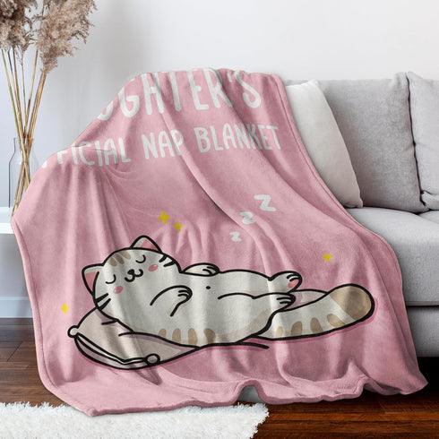 80"X 60" SteadStyle Daughter Gifts from Mom Dad, Gifts for Daughter Blanket, Idea Daughters Birthday Gift, Present