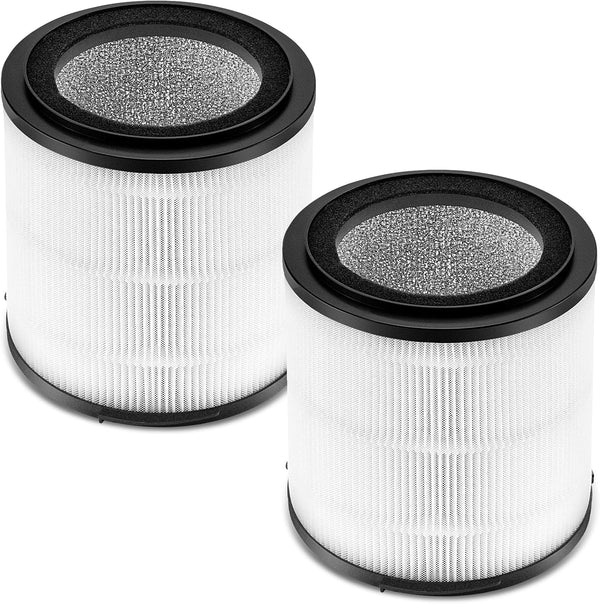 KJ150F-C02 Replacement Filter for Silveronyx Air Purifier, 5 Speed H13 True HEPA, 2 Pack