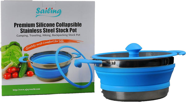 Sailing Travel Kitchen Tools - Silicone Stock Pot
