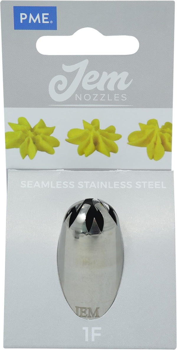 JEM Drop Flower Piping Nozzle, No. 1F