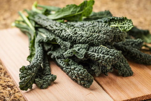 2 500+ TKE Farms & Gardens - Lacinato Kale Seeds for Planting, Grams, Heirloom Non-GMO Seeds - Dinosaur Kale, Tuscan