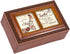 Petite Music Box, Cottage Garden Sister Ribbon, Plays That's What Friends are for, Woodgrain Rope Trim