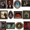 Halloween Decorations, 12 Pieces Laminated Gothic Decor Poster Frames for Spooky Home Decor