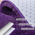 Soft Runner Rugs for Bedroom Hallways, 2x6 Purple Fluffy Shag Non-Slip Area Rug for Living Room