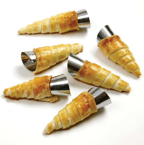 Norpro 3661 Stainless Steel Cream Horn Molds, Set of 6