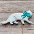 LILIAO Walking Cat Cookie Cutter for Kids - 5.4 x 2.4 Inches Stainless Steel