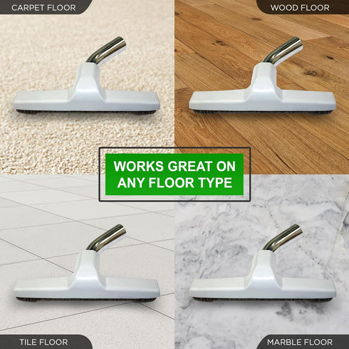 Upgraded Vacuum Floor Brush for Eureka & Universal Vacuum Cleaners, 1 ¼ inch Inner Diameter, 10” Wide