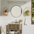 2-Pack Orange Metal Wall Plant Holder - Wall Mounted Plant Stands and Hanging Holders for Indoor Planter and Flower Pot