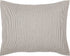 VHC Brands Hatteras Seersucker Blue Ticking Stripe Standard Sham, 21x27