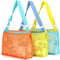 Tagitary Beach Toy Mesh Beach Bag Kids Shell Collecting Bag Beach Sand Toy