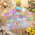 EIHFHIE 12 Pcs Resurrection Eggs with Matching Religious Easter Story Cards,Christian Empty Eggs for Easter Decorations