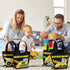 Photect 24 Pieces Construction Party Favors Bags, Non Woven Tote Bags for Birthday Party Supplies, Truck Treat Bags