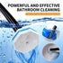 FAMYLI Wands40 Disposable Toilet Brush - Toilet Bowl Cleaner, Toilet Cleaning Supplies, Toilet Brush with Holder