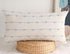 NUYECY Boho Long Lumbar Pillow Covers 14 x 24 Blue,Classic Stripe Pattern